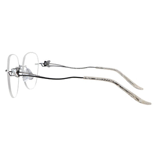 Metal Oval Eyeglasses