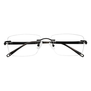 Metal Rectangle Eyeglasses