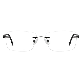 Metal Rectangle Eyeglasses