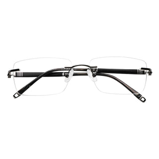 Metal Rectangle Eyeglasses