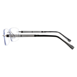 Eric Metal Rectangle Eyeglasses - LifeArtVision