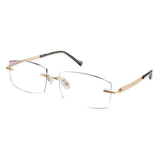 Eric Metal Rectangle Eyeglasses - LifeArtVision