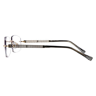 Eric Metal Rectangle Eyeglasses - LifeArtVision