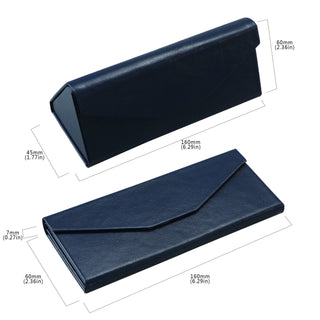 PU Leather Hard-Shell Eyeglass Case