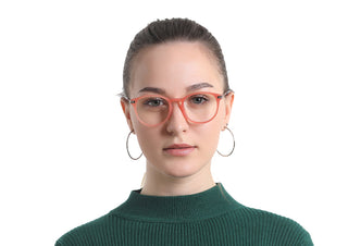 Plastic Oval Eyeglasses