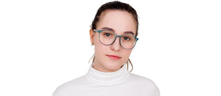 Plastic Round Eyeglasses