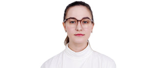 Plastic Round Eyeglasses