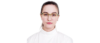 Plastic Round Eyeglasses