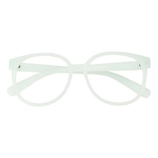 Plastic Oval Eyeglasses