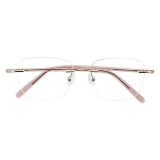 Metal Rectangle Eyeglasses