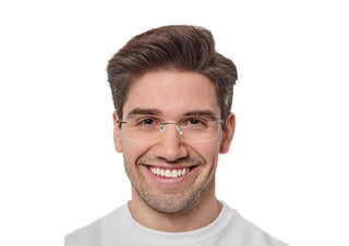 Franklin Metal Rectangle Eyeglasses