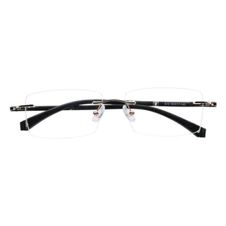 Franklin Metal Rectangle Eyeglasses