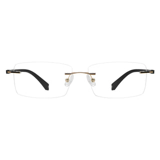 Franklin Metal Rectangle Eyeglasses