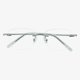 Metal Rectangle Eyeglasses