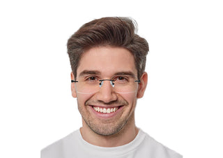 Fred Metal Rectangle Eyeglasses