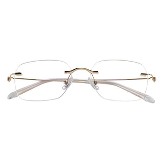 Metal Oval Eyeglasses