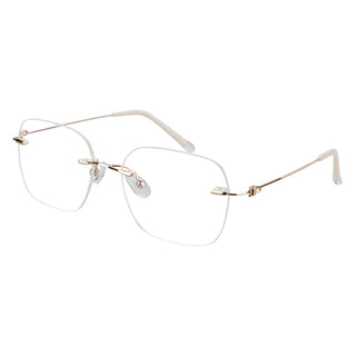 Metal Oval Eyeglasses