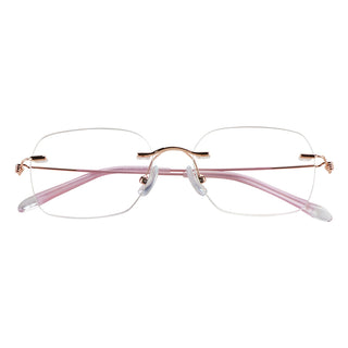 Metal Oval Eyeglasses