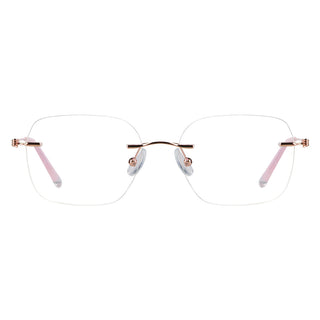 Metal Oval Eyeglasses