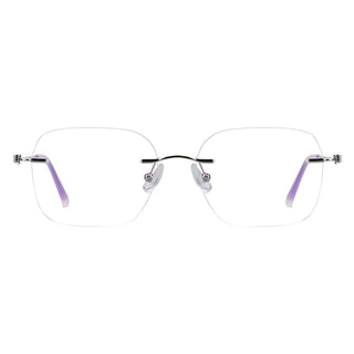 Metal Oval Eyeglasses