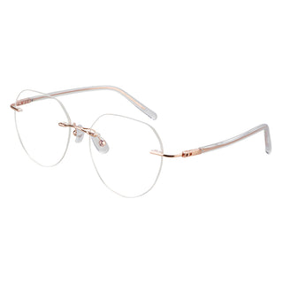 Metal Oval Eyeglasses