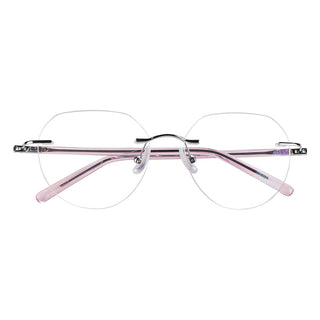 Metal Oval Eyeglasses