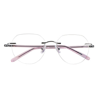 Metal Oval Eyeglasses