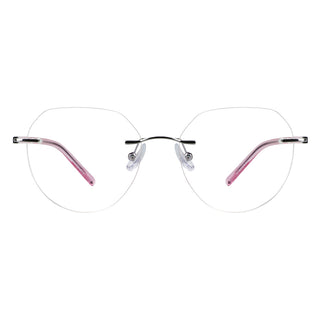 Metal Oval Eyeglasses