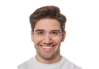 Francis Metal Rectangle Eyeglasses