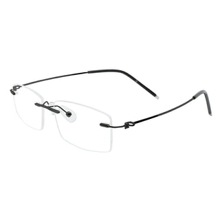 Metal Rectangle Eyeglasses