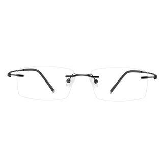 Metal Rectangle Eyeglasses