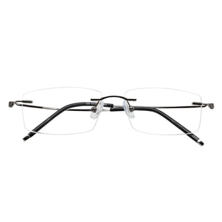 Metal Rectangle Eyeglasses