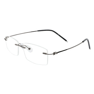 Metal Rectangle Eyeglasses