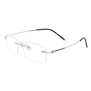 Metal Rectangle Eyeglasses