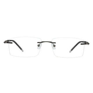 Metal Rectangle Eyeglasses