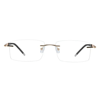 Metal Rectangle Eyeglasses