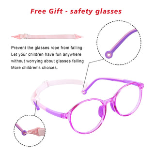 Edgar TR Round Kid's Eyeglasses