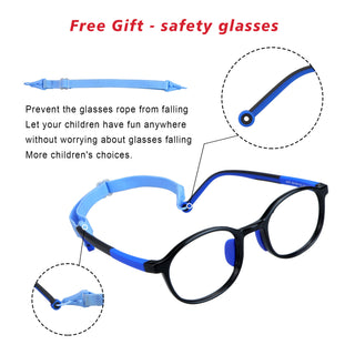 Edmund TR Round Kid's Eyeglasses