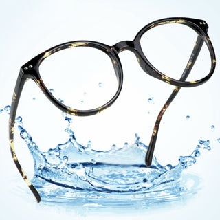 Elizabeth Plastic Oval Eyeglasses