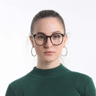  Plastic Oval Eyeglasses