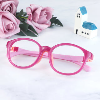 Elliott TR &Silica gel Round Kid's Eyeglasses