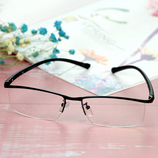 Evan Metal Rectangle Eyeglasses