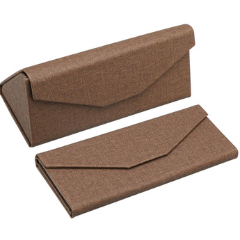 Premium Hard Shell Foldable Eyeglass Case
