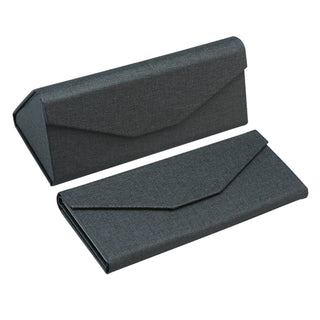  Premium Hard Shell Foldable Eyeglass Case