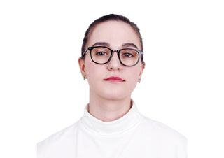 Sofia Plastic Wayfarer Eyeglasses - LifeArtVision