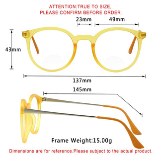 Gabriella Plastic Oval Eyeglasses