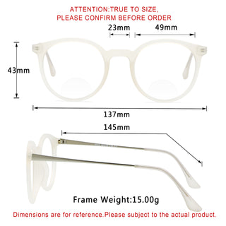 Gabriella Plastic Oval Eyeglasses