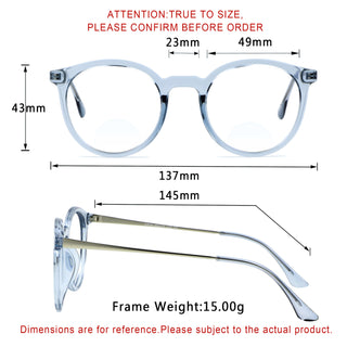 Gabriella Plastic Oval Eyeglasses