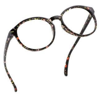 Gavin Plastic Oval Eyeglasses