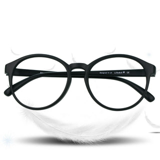 Gavin Plastic Oval Eyeglasses